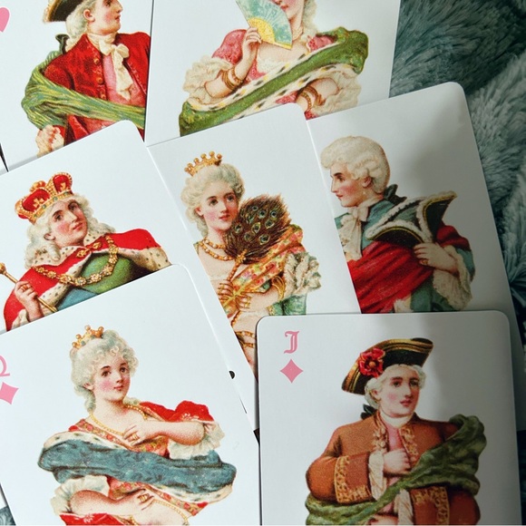 Juicy Couture Other - Rare OG Y2K Juicy Couture Marie Antoinette Playing Cards with Suede Case